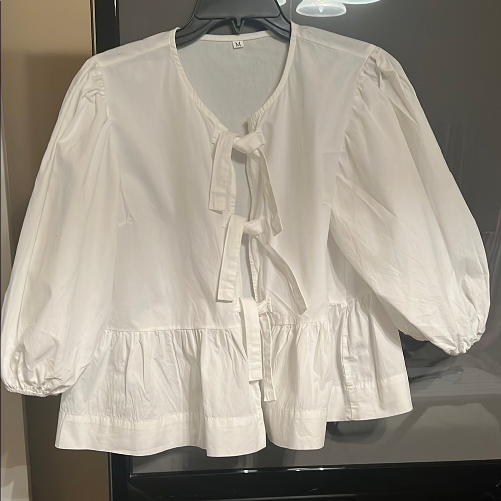 Tie Front Blouse